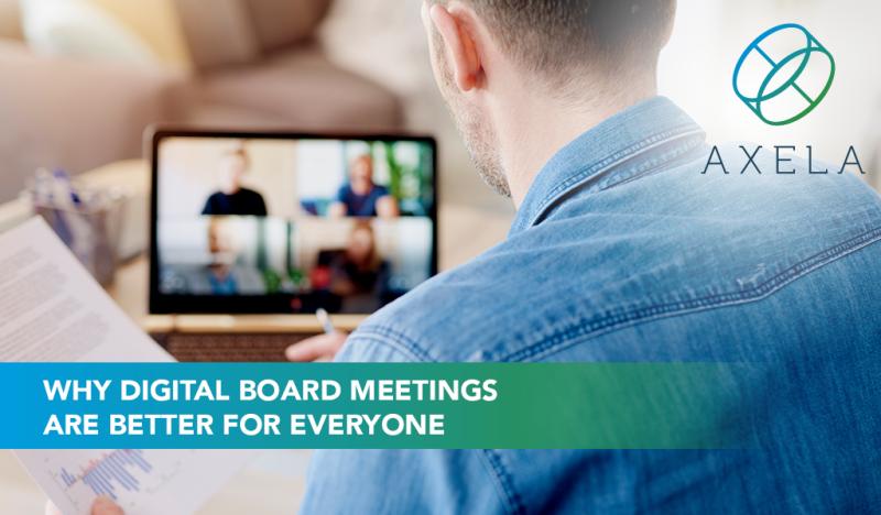 Is This A Better Way to Conduct Board Meetings? | Axela Technologies