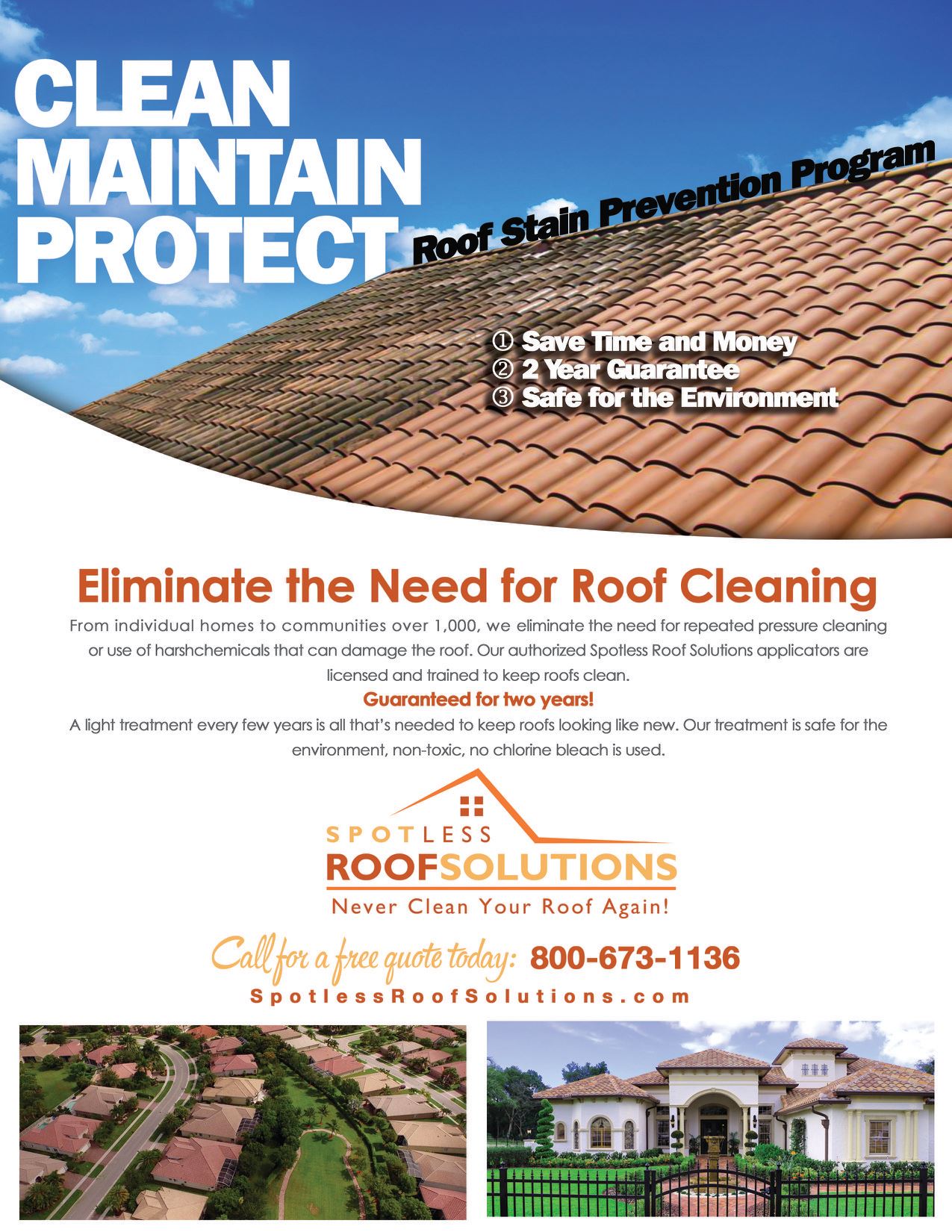 Are you looking for a way to keep your roof clean and looking new? by Anne Dondero