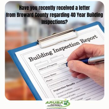 Our team of licensed and insured contractors and engineers can assist you with making sure your building is ready for 40 Year inspections!