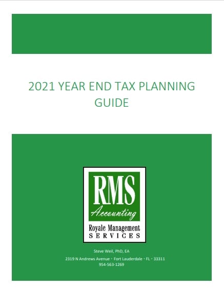 Need some help getting ready for for your tax planning meeting? We have developed the YEAR END TAX PLANNING GUIDE