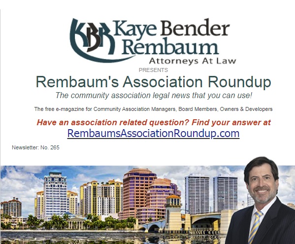 WHO REPAIRS THE INCIDENTAL DAMAGES CAUSED BY THE ASSOCIATION? Article by KBR Legal