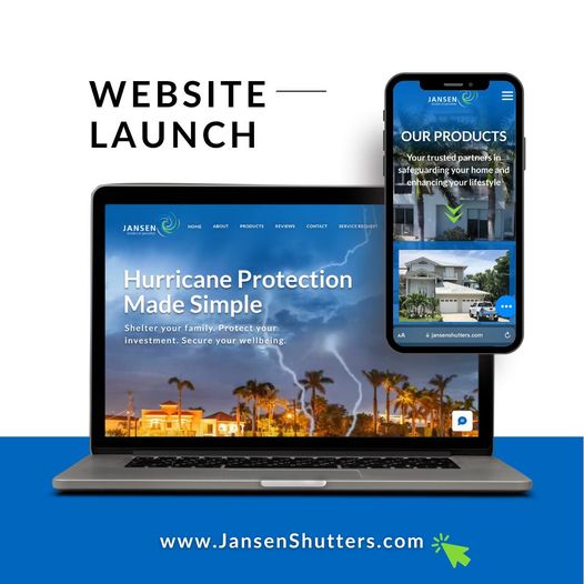Exciting News! We’re thrilled to announce the launch of our brand-new website at Jansen Shutters & Specialties!
