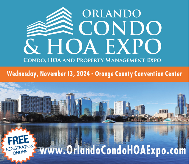 CONDO AND HOA EXPO IN ORLANDO!  November 13 @ 8:00 AM – 4:30 PM