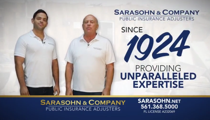 Public Adjusters: Stephen Sarasohn brings over 50 years public adjusting experience to the negotiating table when it’s time to settle the claim