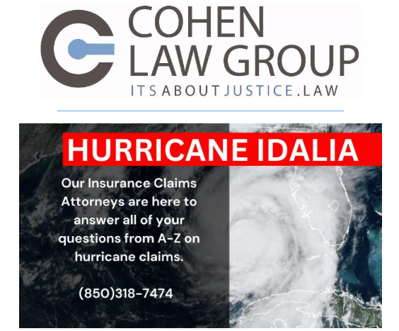 If your residential, commercial, or industrial properties have property damage, our Insurance Claims Attorneys can help with everything from A-Z on hurricane claims. by Cohen Law Group.