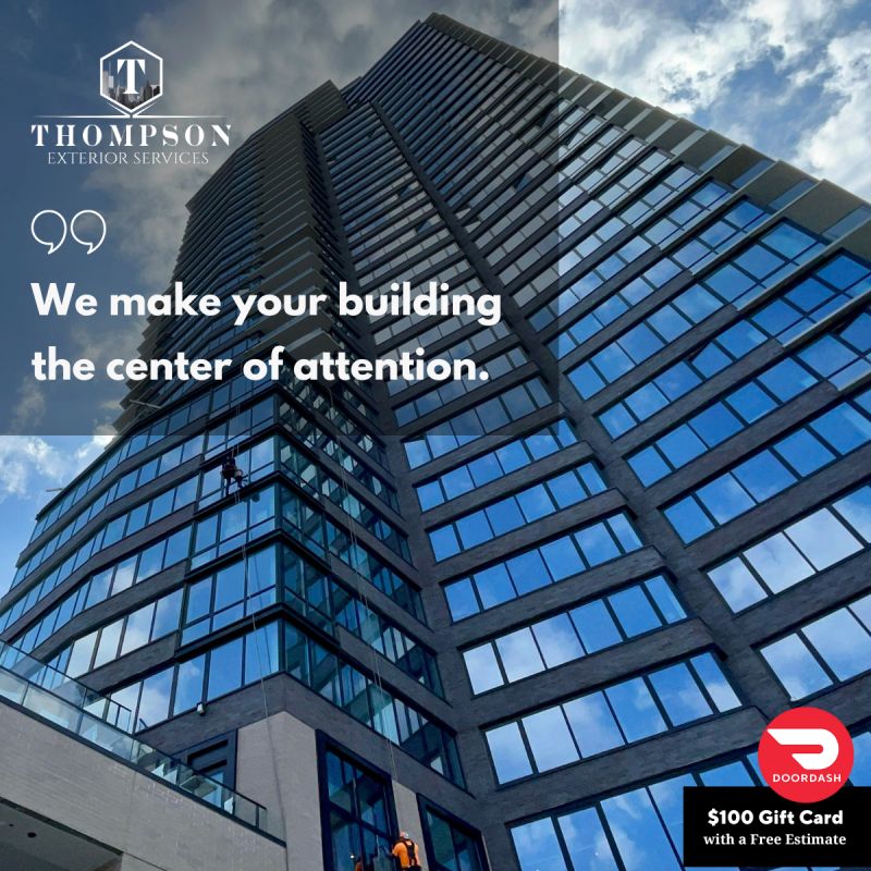 Does your building’s exterior need a facelift? Our team of experts specializes in building maintenance and exterior services, from high-rise window cleaning to garage restoration.