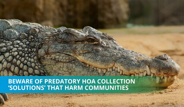 Beware of Predatory HOA Collection ‘Solutions’