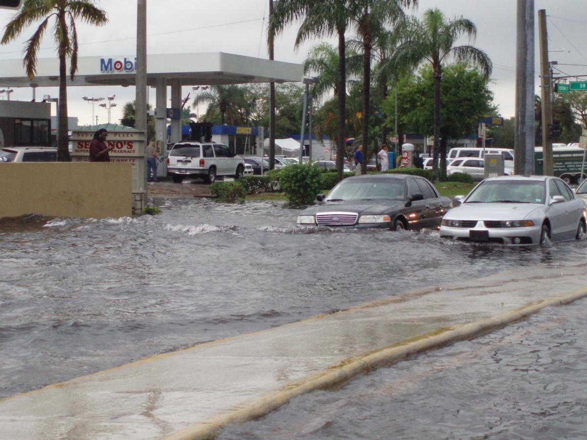 HOA Parking Lot Flooded?   Now is the time to give  Allstate Resource Management a call!