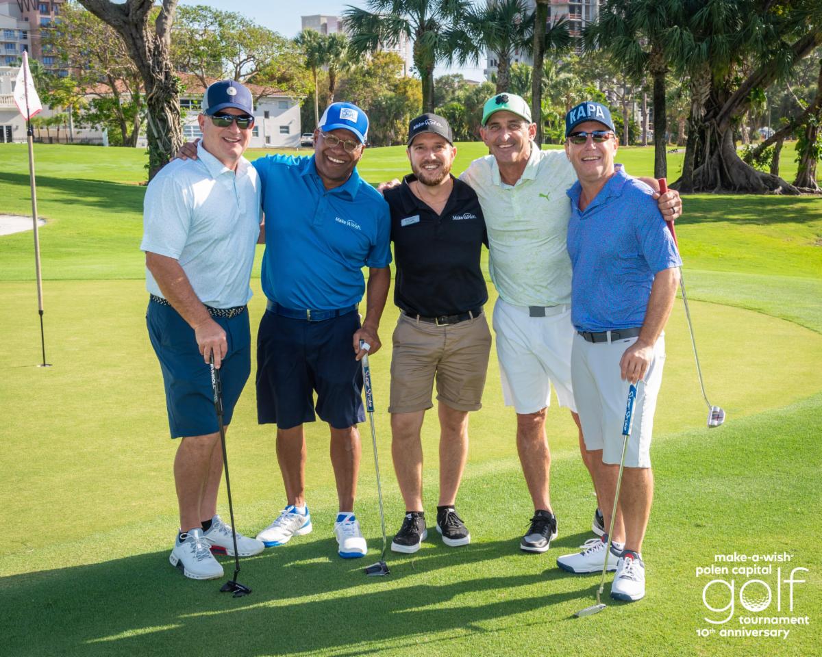 Allstate Resource Management sponsored:  10th Annual Make-A-Wish Polen Capital Golf Tournament at The Boca Raton