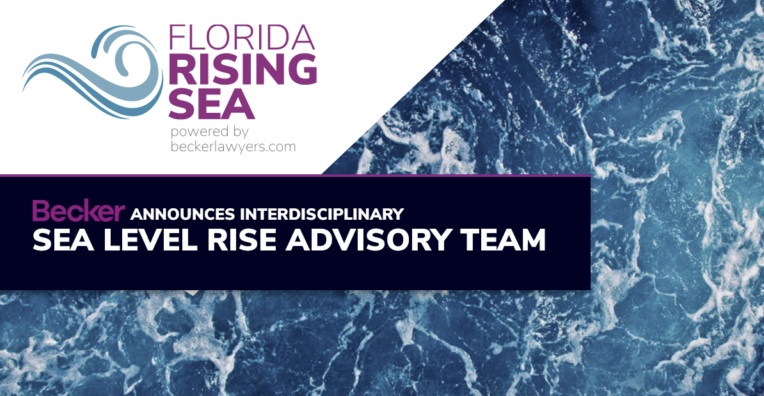 Becker Launches Interdisciplinary Sea Level Rise Advisory Team to Serve Florida’s Coastal Residents