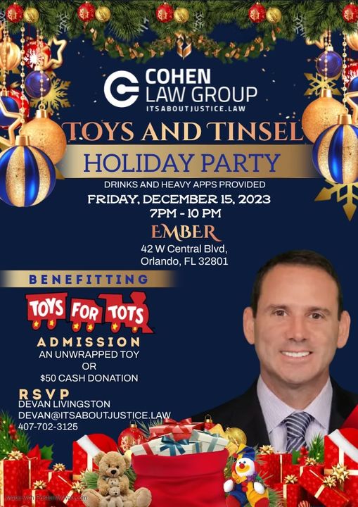 Join Us Friday Night! >Cohen Law Group
