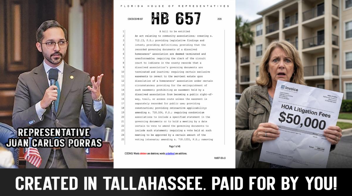 HB 657 Will Hit HOA Owners Where It Hurts