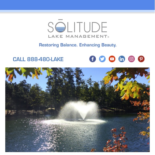 Gear Up For Autumn With Our Pond Management Tips by SOLitude Lake Management