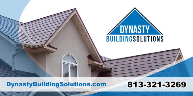 Dynasty helped over 1,500 property owners get new roofs paid for by their insurance company in the Tampa, Sarasota, and Orlando areas. by Dynasty Building Solutions